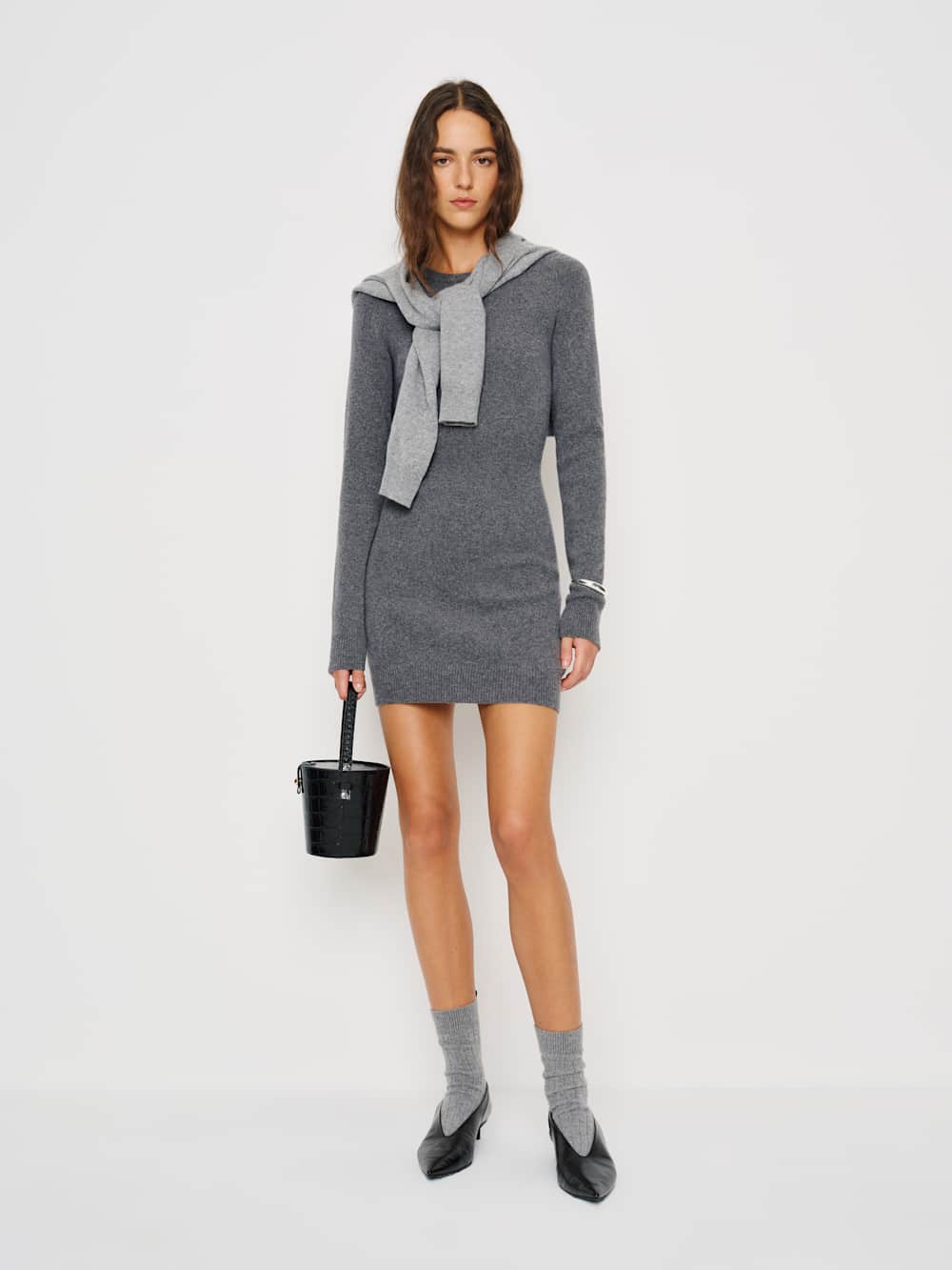 Walker Cashmere Crew Dress