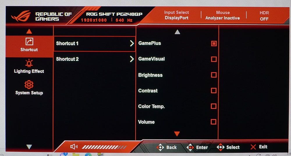 Asus ROG Swift PG248QP
