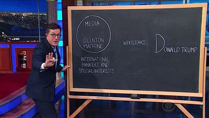Stephen Colbert explains Donald Trump vote-rigging conspiracy