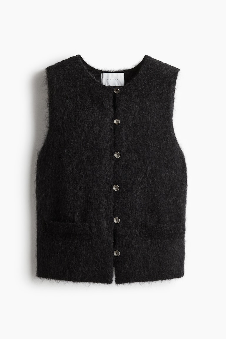 Mohair-Blend Waistcoat