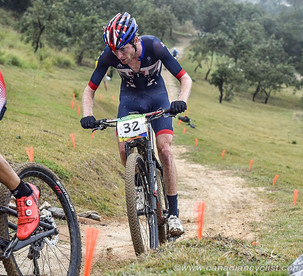 Grant Ferguson (Great Britain) riding to 17th