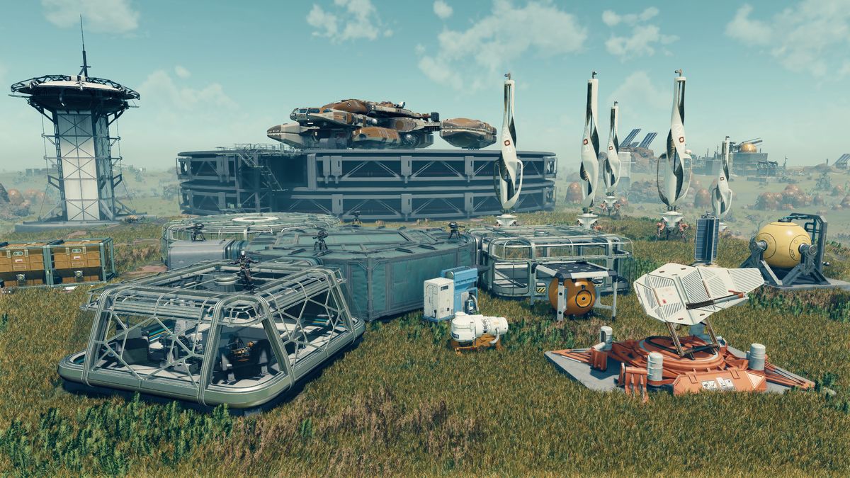 Starfield outpost