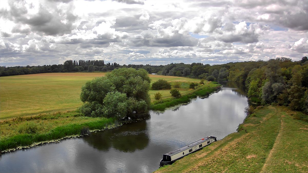 Photograph taken with the Bwine F7GB2 drone