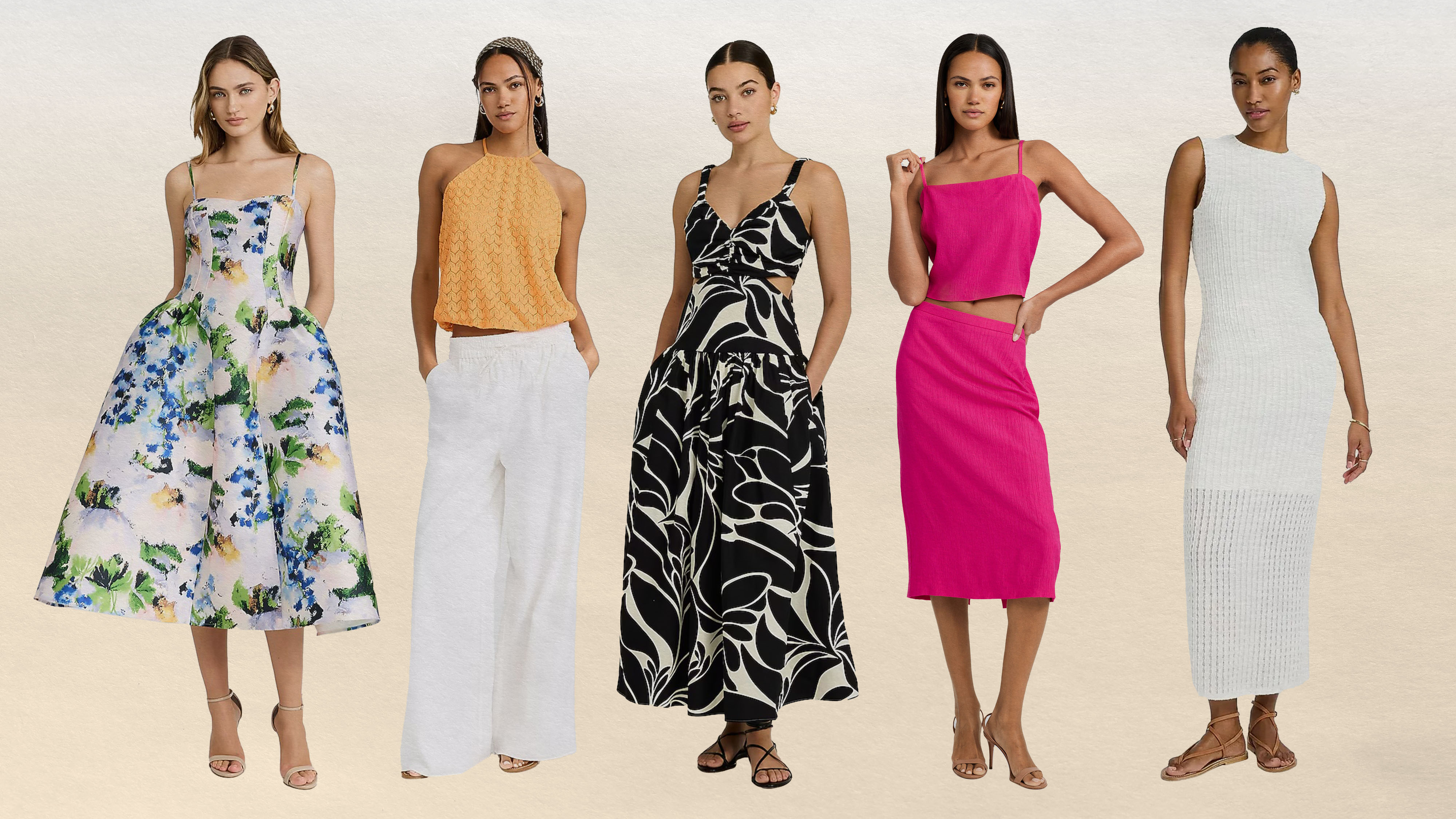 Collage of Spring Occasionwear From Express