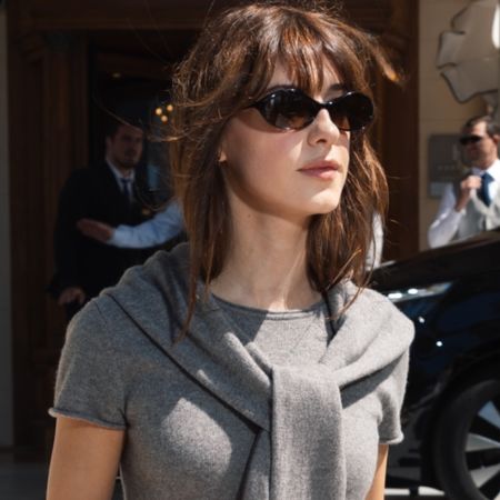 Daisy Edgar-Jones wore all four neutrals in her jeans outfit, including the Balenciaga Rodeo Bag in brown