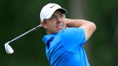Rory McIlroy takes a shot at the PGA Championship