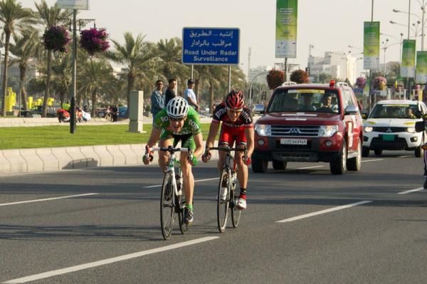 The day's two-man break