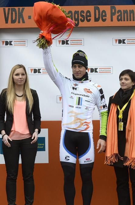 Peter Sagan (Cannondale) is the first race leader