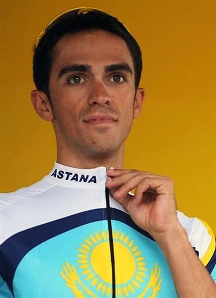 Alberto Contador (Astana) won the Tour de France two years ago.