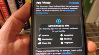 iOS 14 privacy info