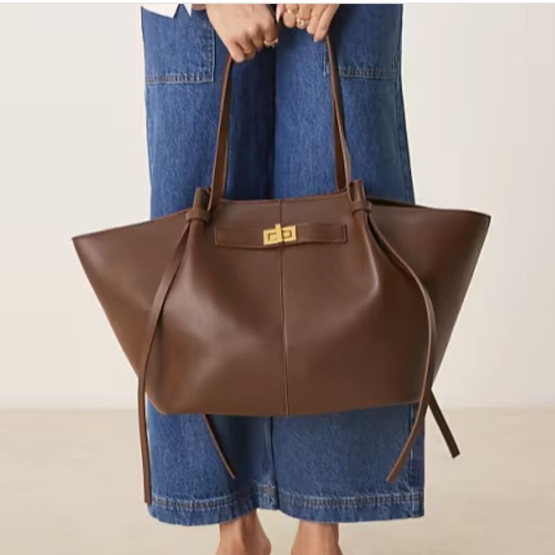 Gina Tricot, Faux Leather Medium Tote Bag
