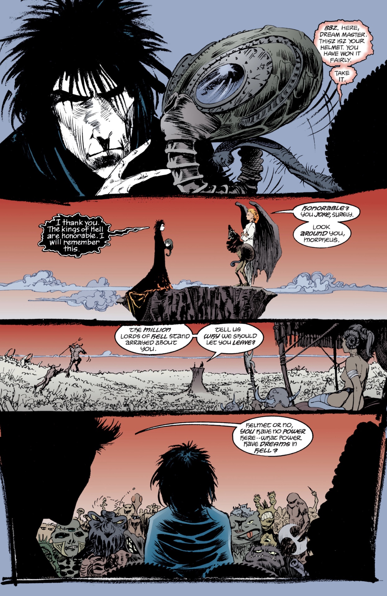 page from Sandman