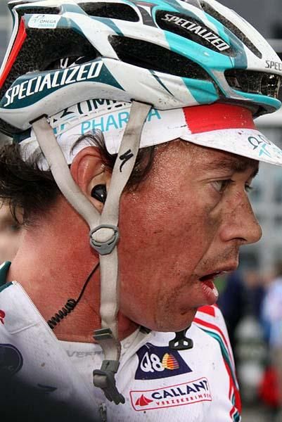 Omega Pharma Lotto riders worked hard throughout the race to position Gilbert.