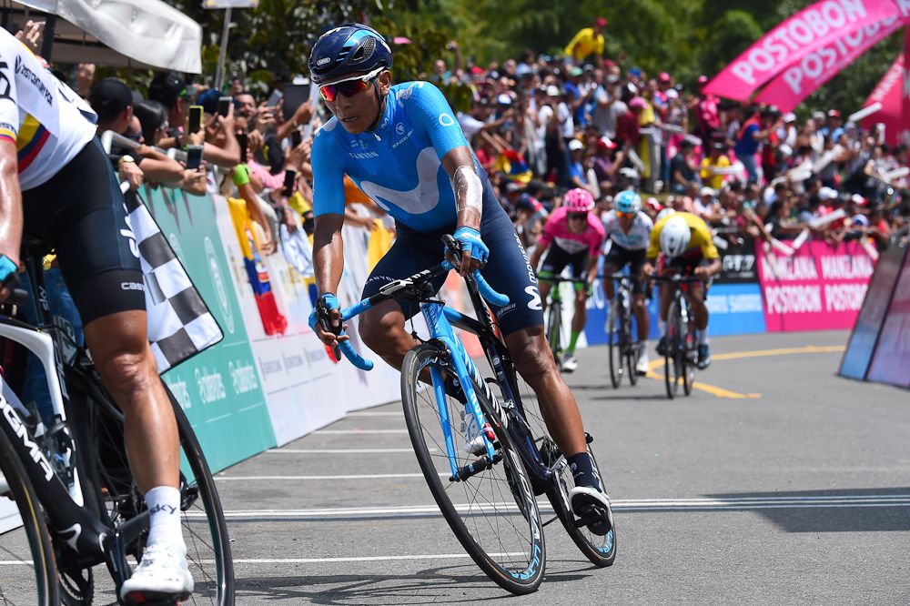 Nairo Quintana finishes third on stage 4 of Colombia Oro y Paz