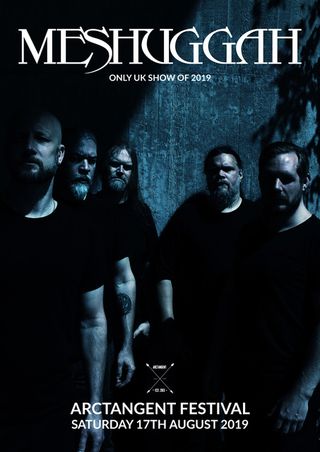 Meshuggah ArcTanGent poster