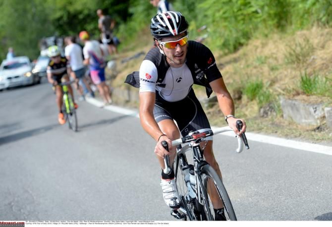 Fabio Felline (Trek) was active in the break