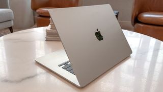 The back of the MacBook Air 15-inch M5