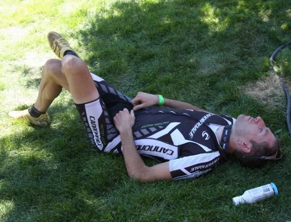 It was a long day for Jeremiah Bishop (Cannondale), who finished fifth