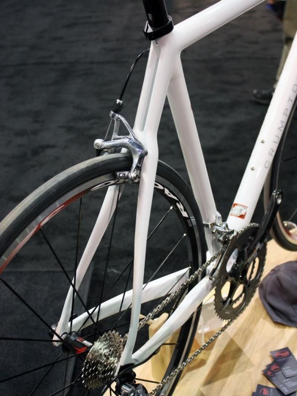 Crumpton taps Dedacciai for the carbon rear end.