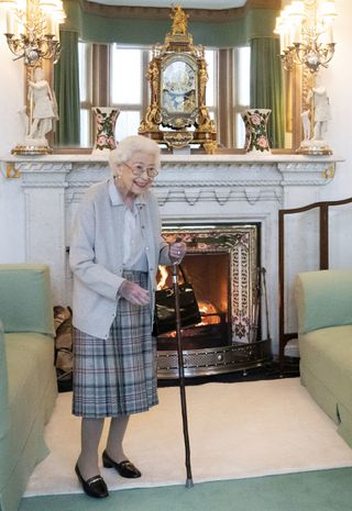 The last photo of the late Queen Elizabeth II
