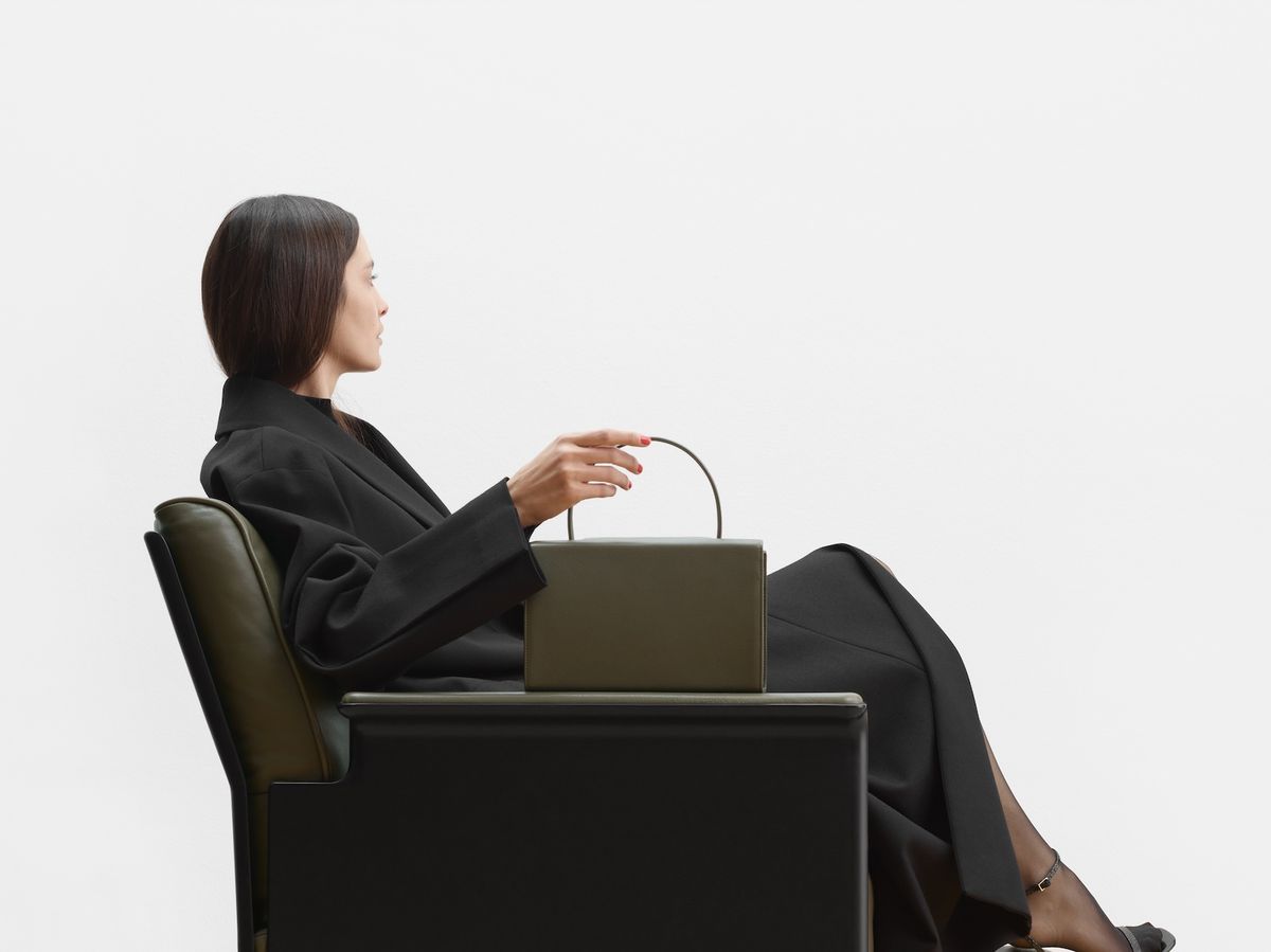 The story behind a one-of-a-kind Dieter Rams handbag