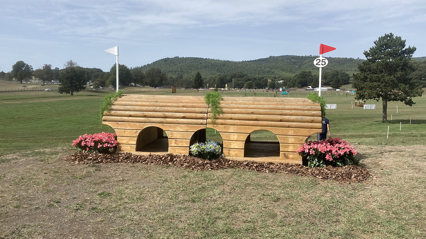 Eventing World Championships cross-country course: fence 25