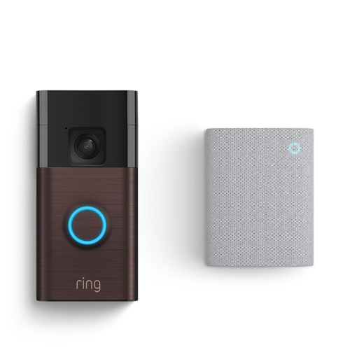 Battery Video Doorbell Venetian Bronze + Chime (3rd Gen)