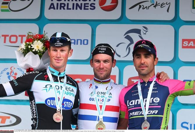 Tour of Turkey stage 4 podium