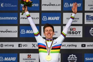 Tadej Pogačar to debut world champion's rainbow jersey at Giro dell'Emilia 