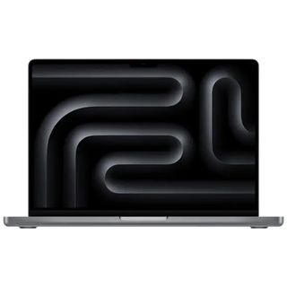 A MacBook Pro M3 against a white background