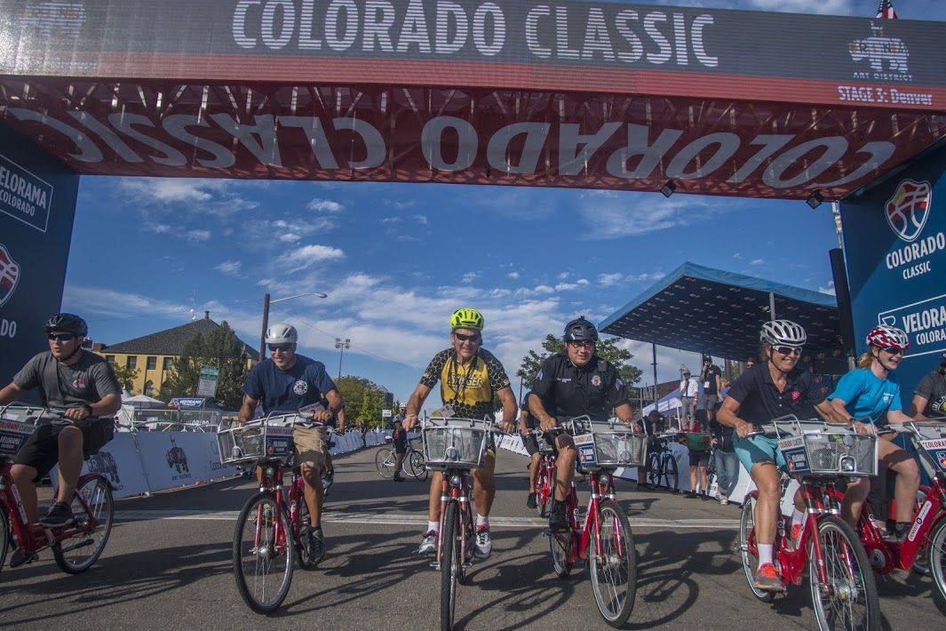 This racing was a little less strenuous than the Colorado Classic