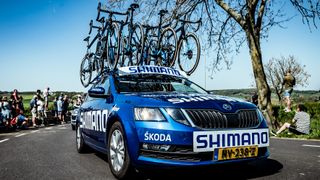 Shimano Blue support vehicles