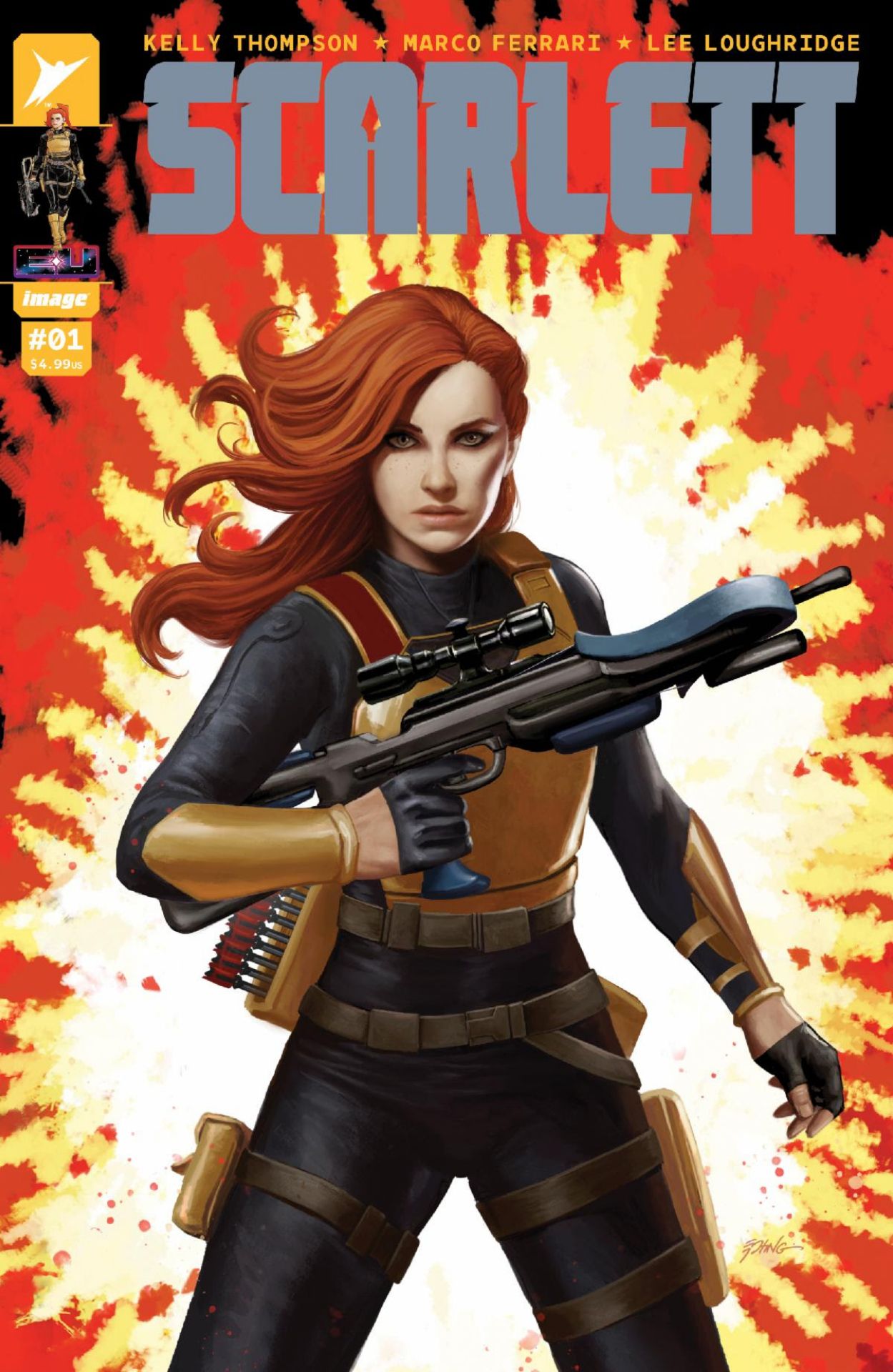 Scarlett #1 cover
