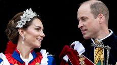 Kate Middleton and Prince William at King Charles's coronation