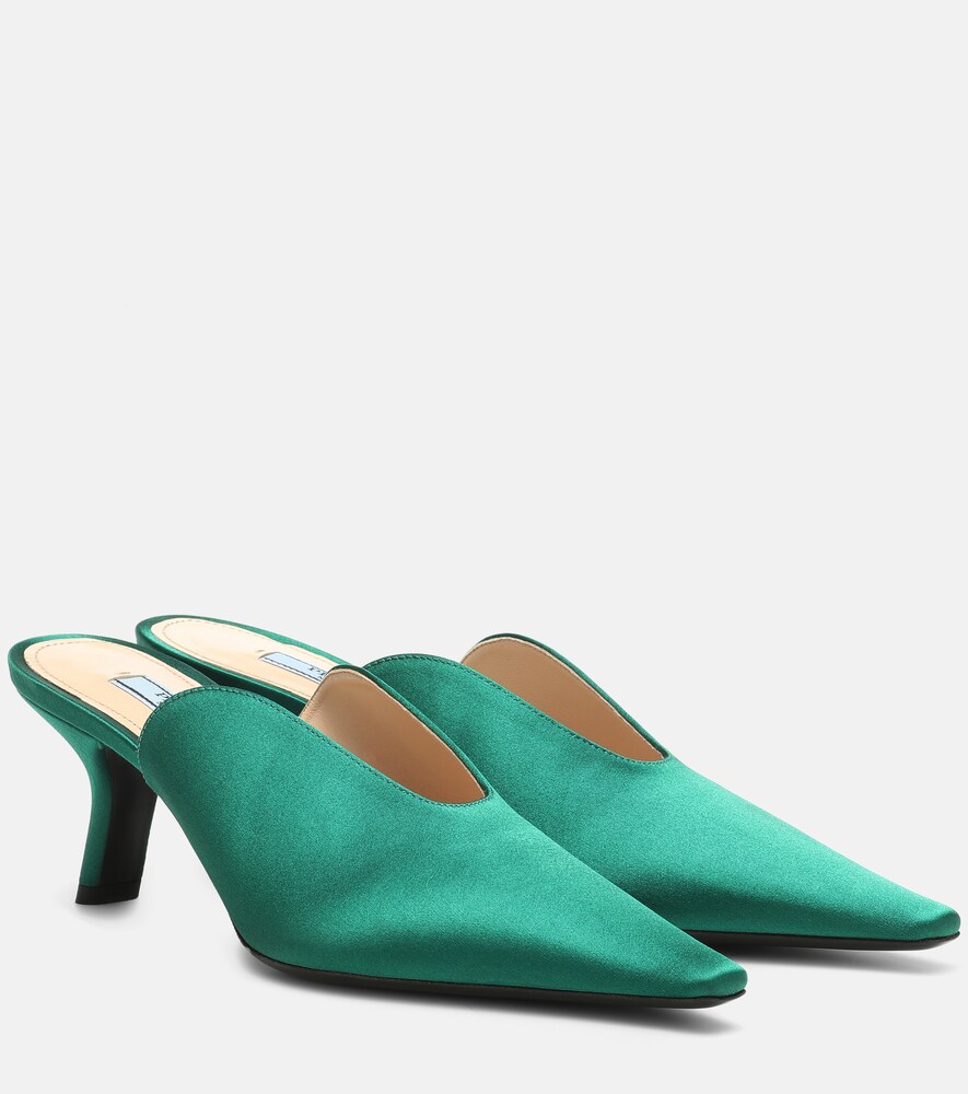 Satin Mules