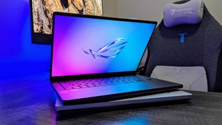 Image of the ASUS ROG Zephyrus G14 (2025) gaming laptop.