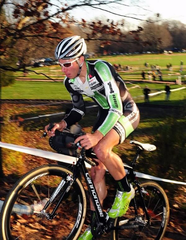 Jeremy Powers (Cannondale-Cyclocrossworld) seemed to be biding his time.
