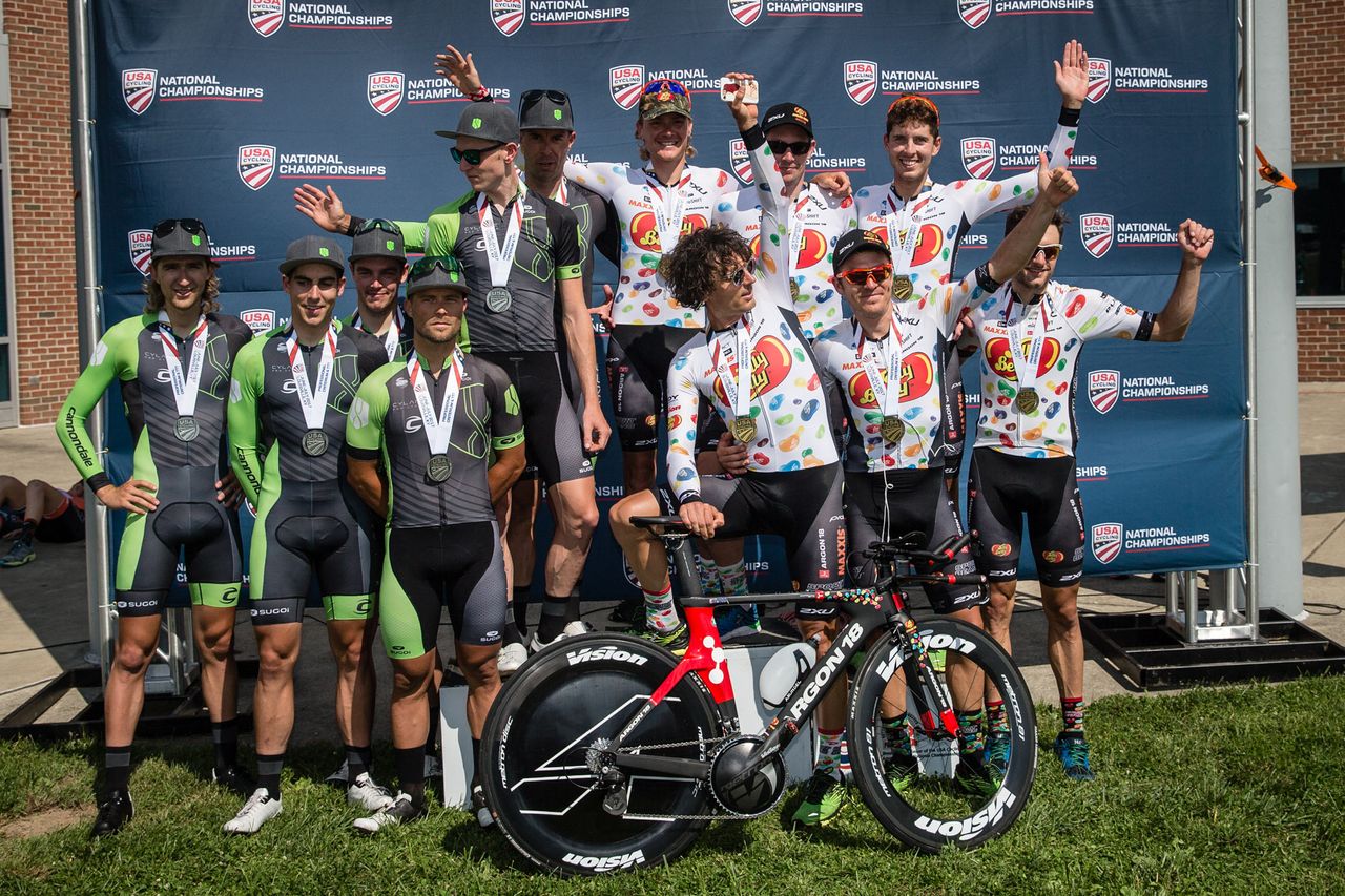 Jelly Belly takes the win with Cylance second