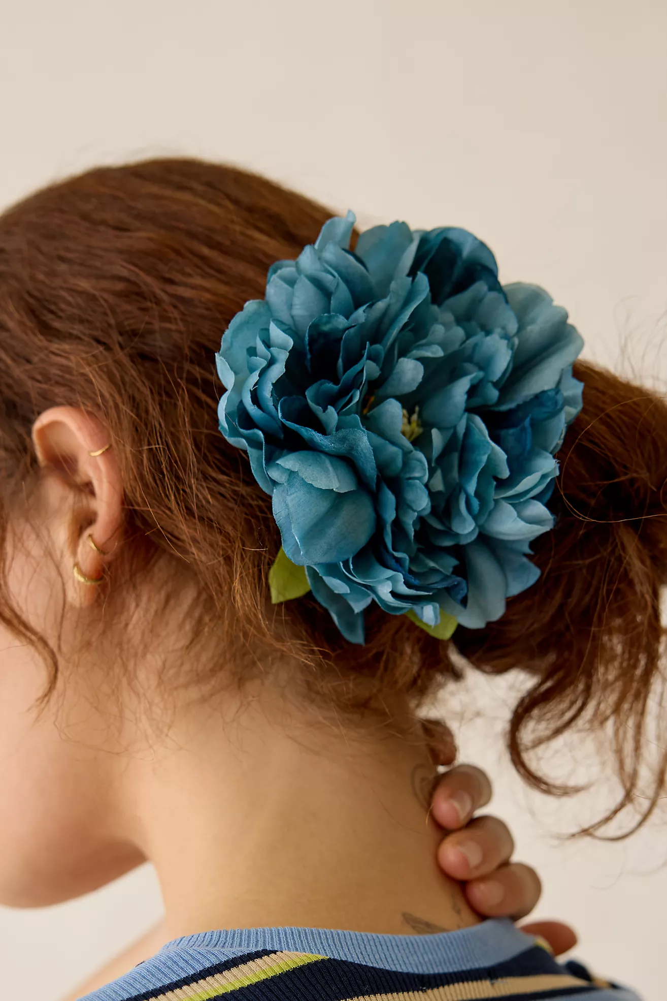 Zinnia Flower Hair Clip &amp;amp; Brooch