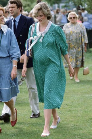 Princess Diana pregnant with Prince William