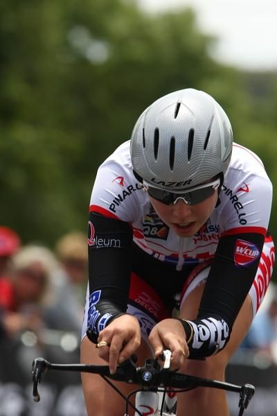 Josephine Tomic (WA) is the 2010 Under 23 women's time trial Champion