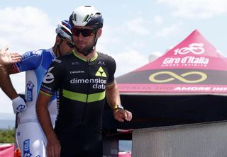 Mark Cavendish (Dimension Data) visited the start in Florence