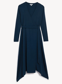 V-Neck Midi Dress, $159.00 | M&amp;S