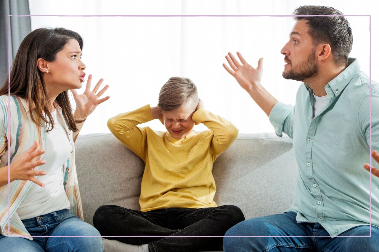 Parents fighting over a child