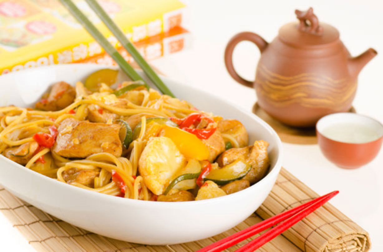 Noodles with pineapple and chicken Dinner Recipes GoodtoKnow