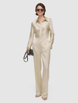 Silk Satin Tova Trousers