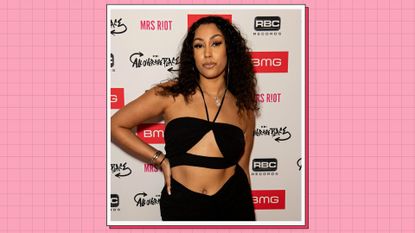 LONDON, ENGLAND - JULY 23: Snoochie Shy during the KSI Album Launch Party at Mrs Riot on July 23, 2021 in London, England.