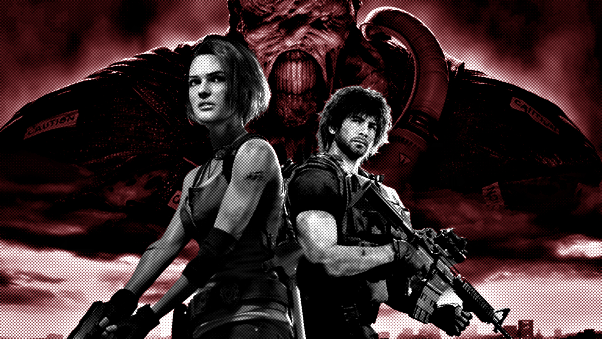 The cast of Resident Evil 3 Remake