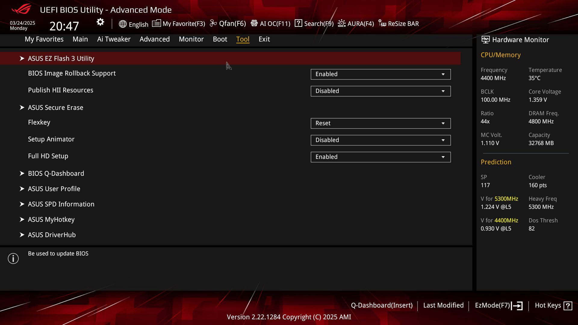 Asus ROG Strix X870E-E Gaming Wifi