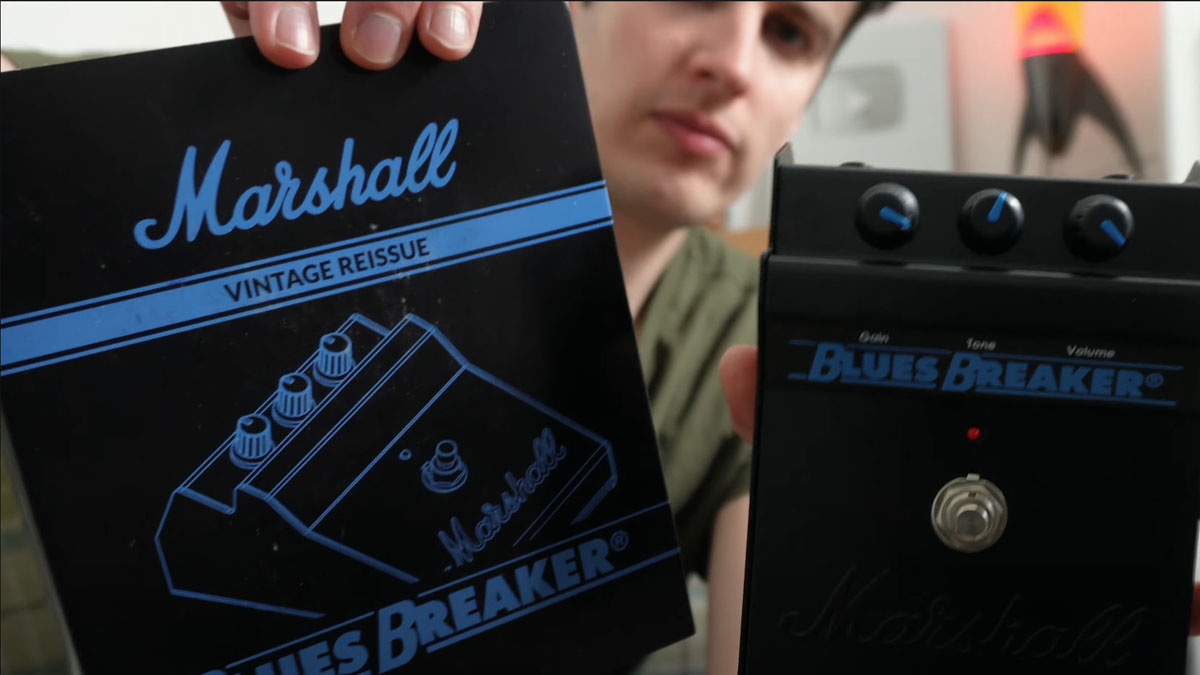 Pedal Pawn got hold of the Marshall Blues Breaker reissue before 
